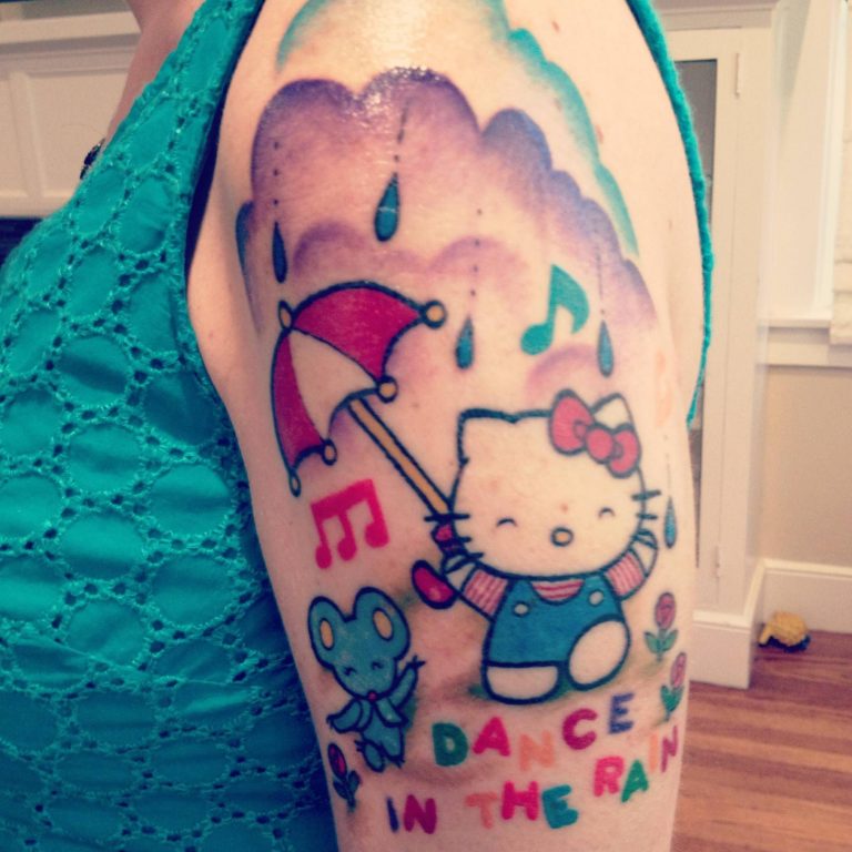 Tatuaje de Hello Kitty