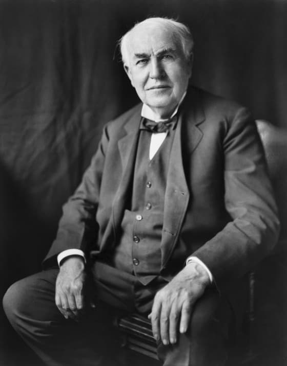 Thomas Edison - Figuras Histórias e tatuagens